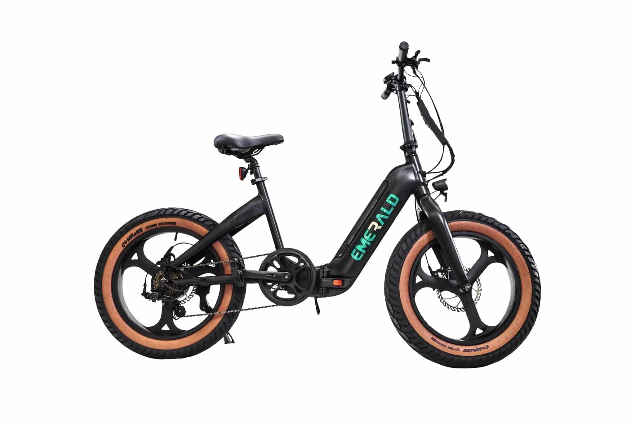 Black Emerald Fold E-Bike