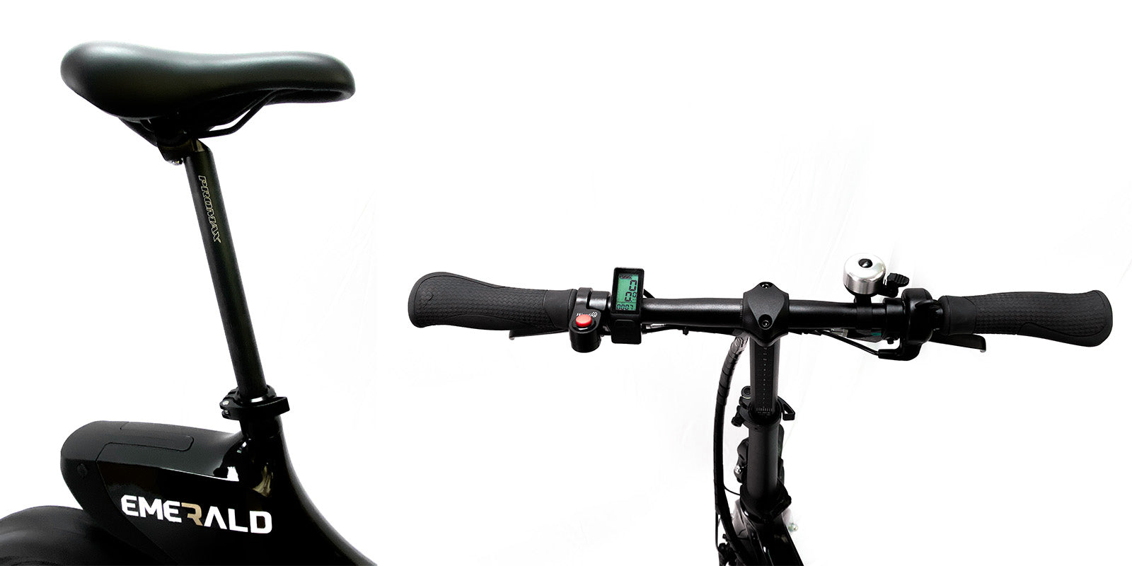 ebike seat and handlebars